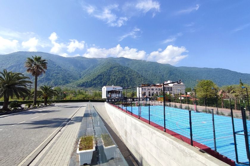 هتل آراز نوشهر - محوطه