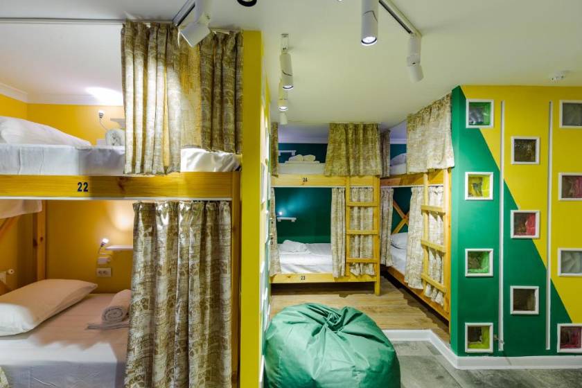 Batumi Surf Hostel - Bed in 10-Bed Mixed Dormitory Room