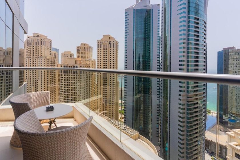 InterContinental Dubai Marina, an IHG Hotel Dubai - Two-Bedroom Residence with Balcony and View