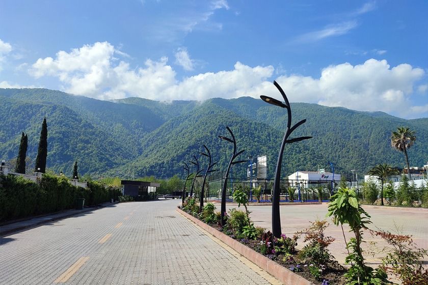 هتل آراز نوشهر - محوطه