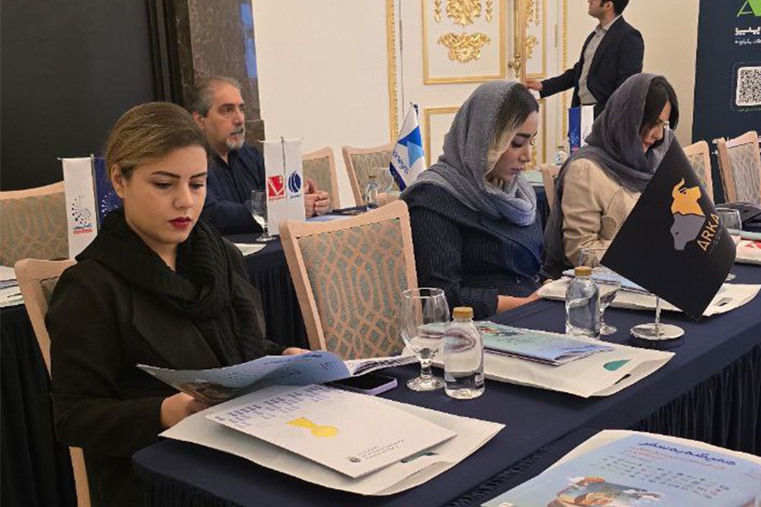 پریناز ملکی در نشست فعالان حوزه گردشگری. منبع عکس و عکاس کاما پرس