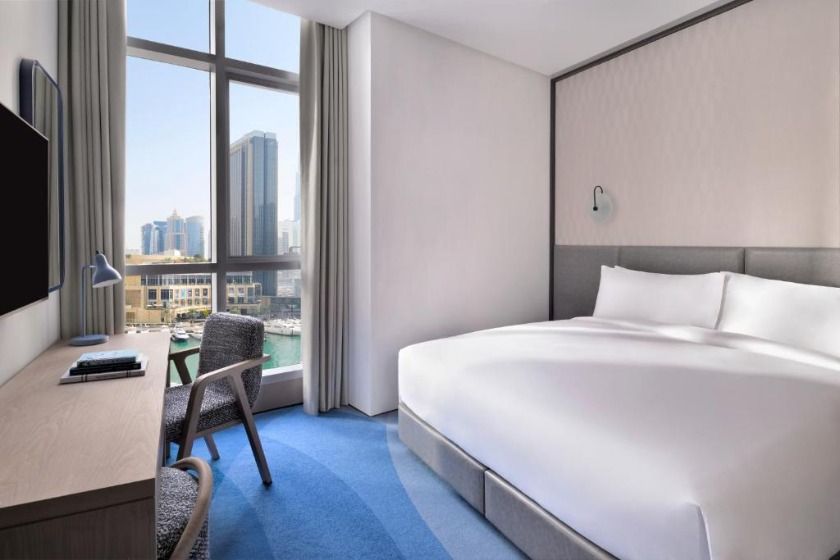 InterContinental Dubai Marina, an IHG Hotel Dubai - One-Bedroom Residence with Balcony and Marina View