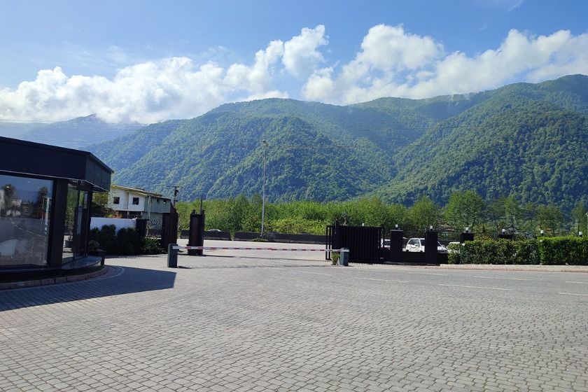 هتل آراز نوشهر - محوطه