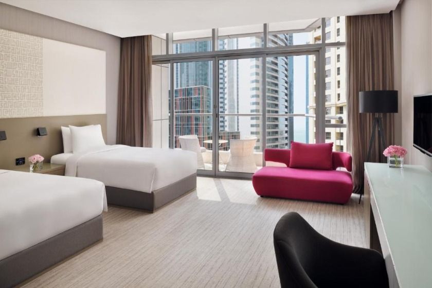 InterContinental Dubai Marina, an IHG Hotel Dubai - Premium Twin Room with Balcony