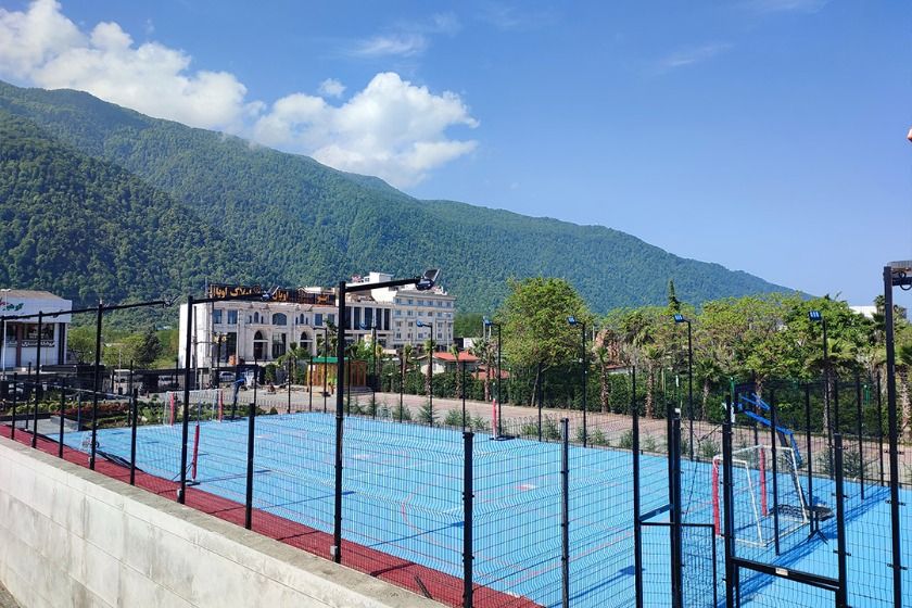 هتل آراز نوشهر - محوطه