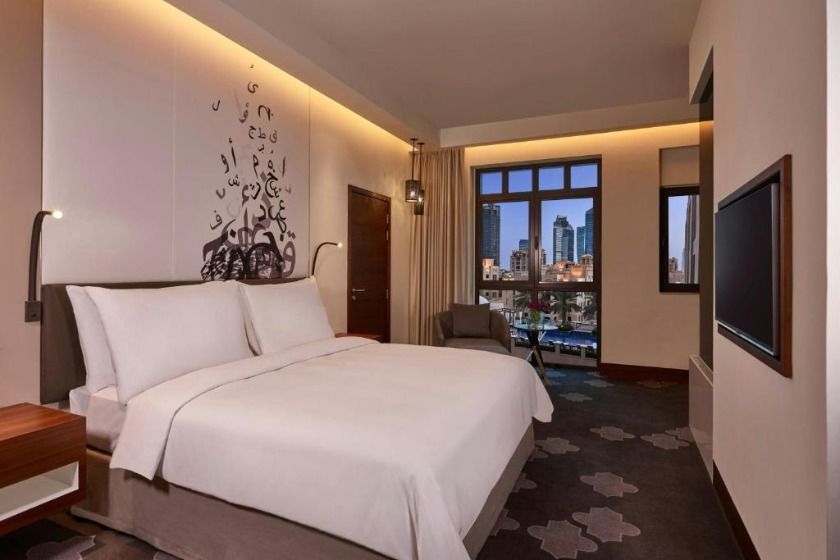 The Heritage Hotel, Autograph Collection, Downtown Dubai - Deluxe King Room with Pool View 