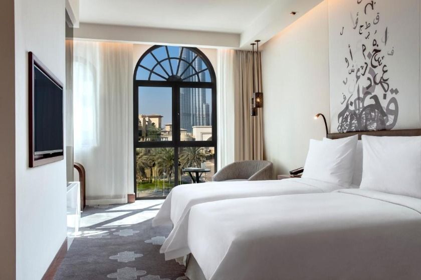 The Heritage Hotel, Autograph Collection, Downtown Dubai - Deluxe Twin Room with Landmark View
