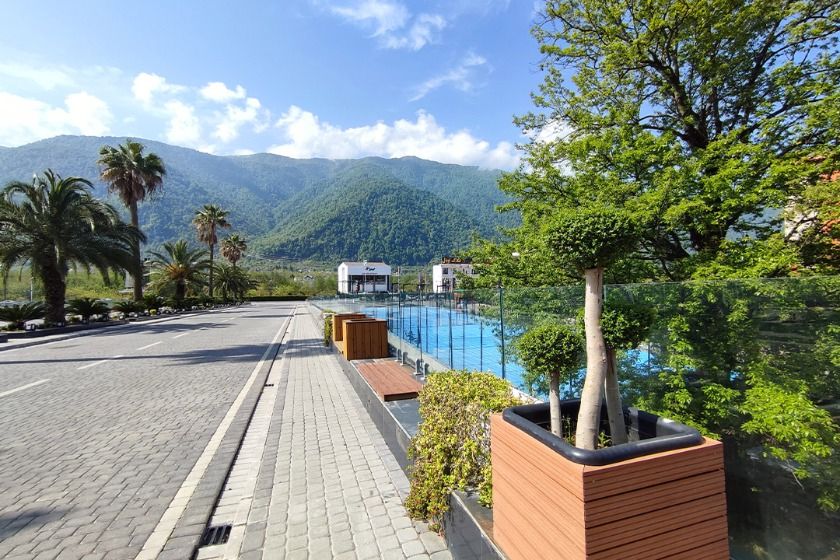 هتل آراز نوشهر - محوطه