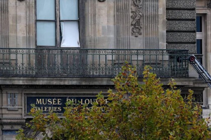 موزه لوور تعطیل شد
