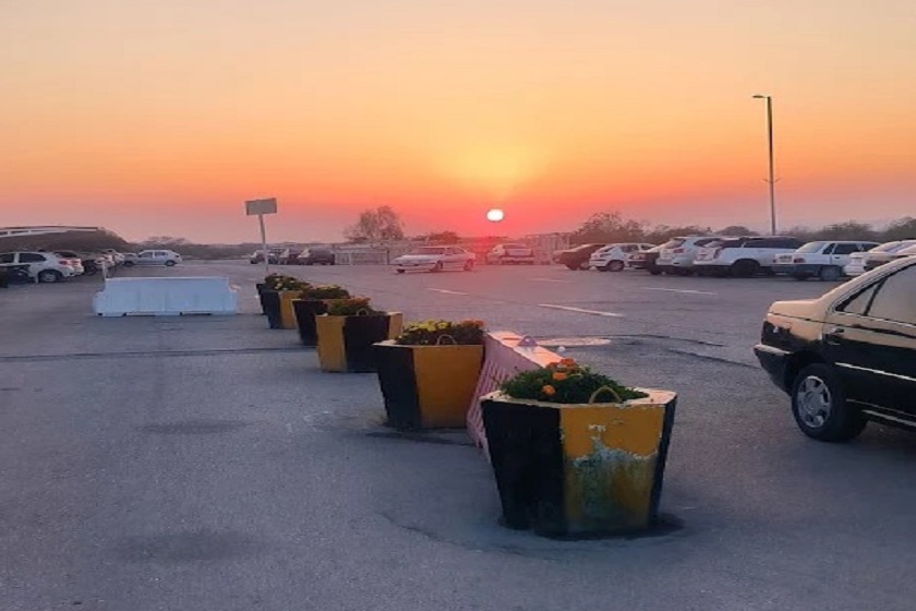 پارکینگ فرودگاه قشم