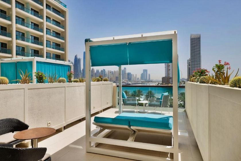 Hilton Dubai Palm Jumeirah Dubai - Double Room with Two Double Beds 