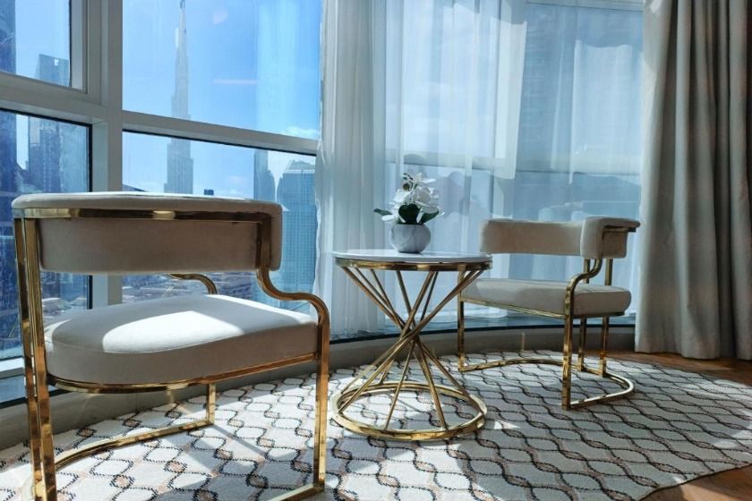 Emirates Grand Hotel Dubai - Three Bedroom Suite With Burj Khalifa View