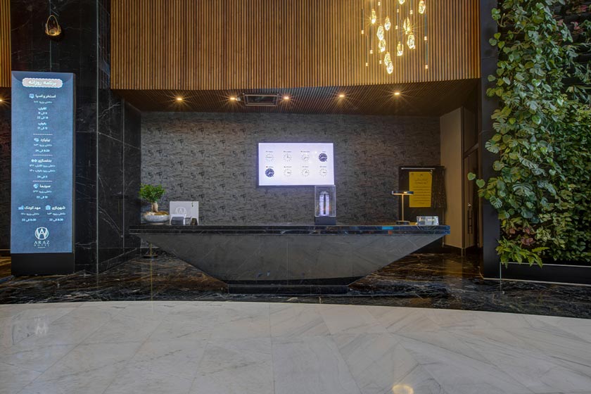 هتل آراز نوشهر - پذیرش