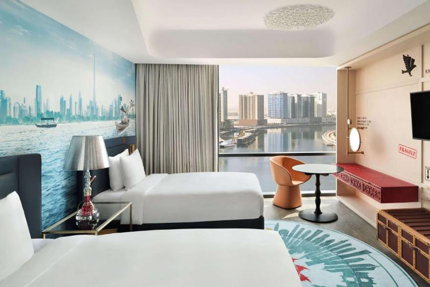 Hotel Indigo Dubai Downtown, an IHG Hotel Dubai - Premium Twin Room with Creek View