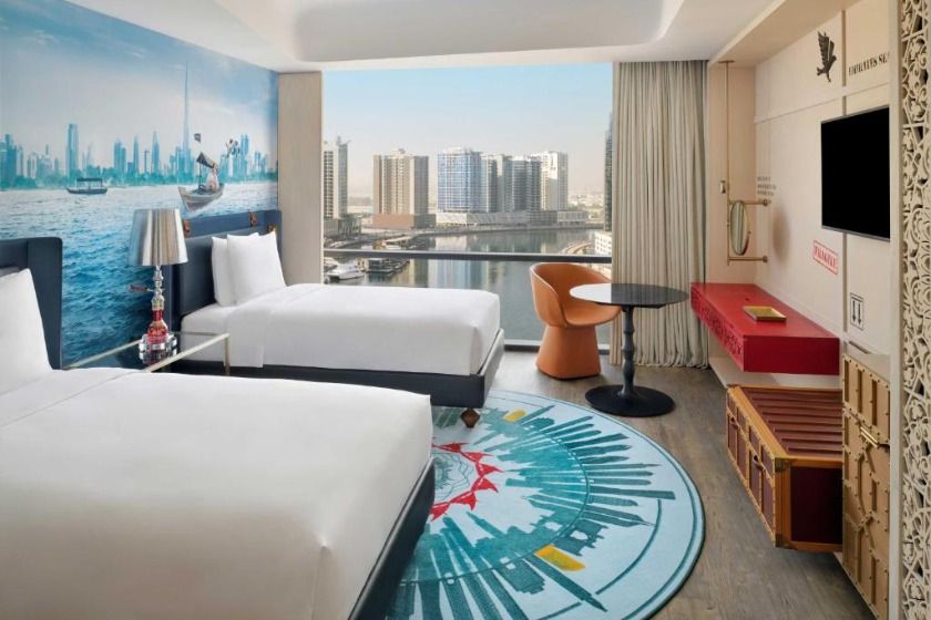 Hotel Indigo Dubai Downtown, an IHG Hotel Dubai - Standard Twin Room with Creek View