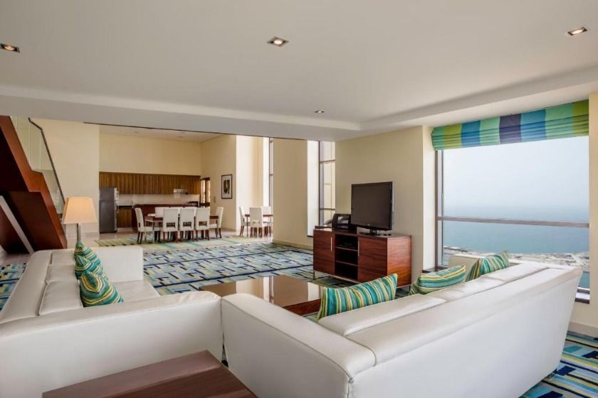 Hilton Dubai The Walk - Duplex King Suite with Sea View