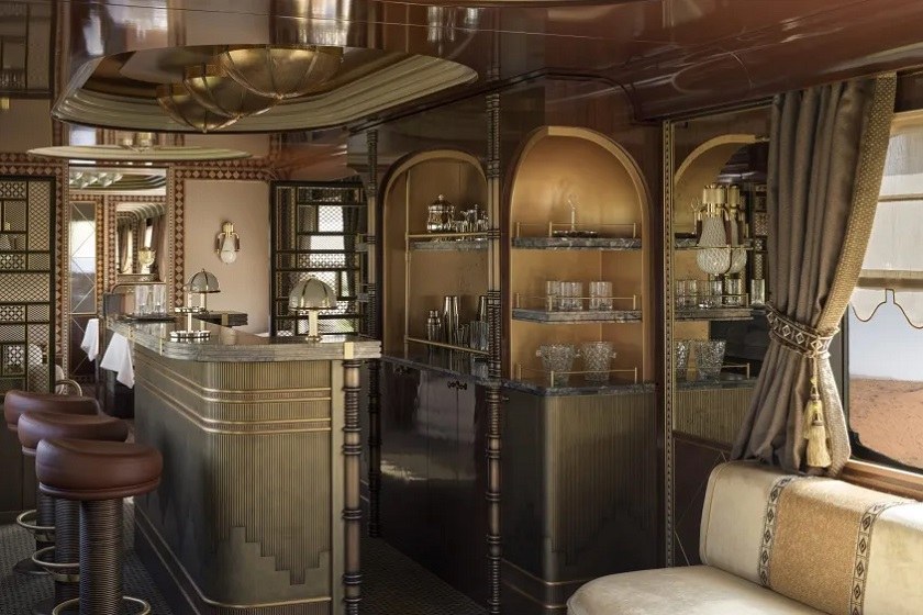 رونمایی از اولین قطار مجلل خاورمیانه در عربستان