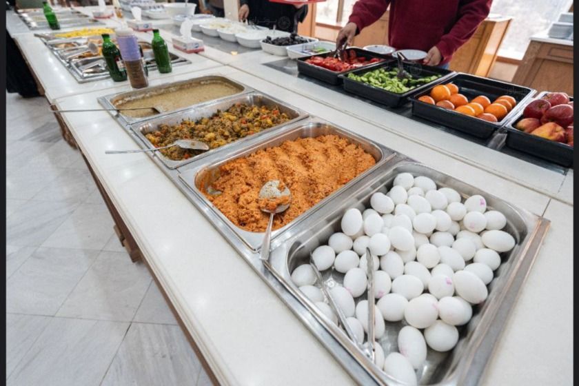 هتل الغدیر مشهد - صبحانه