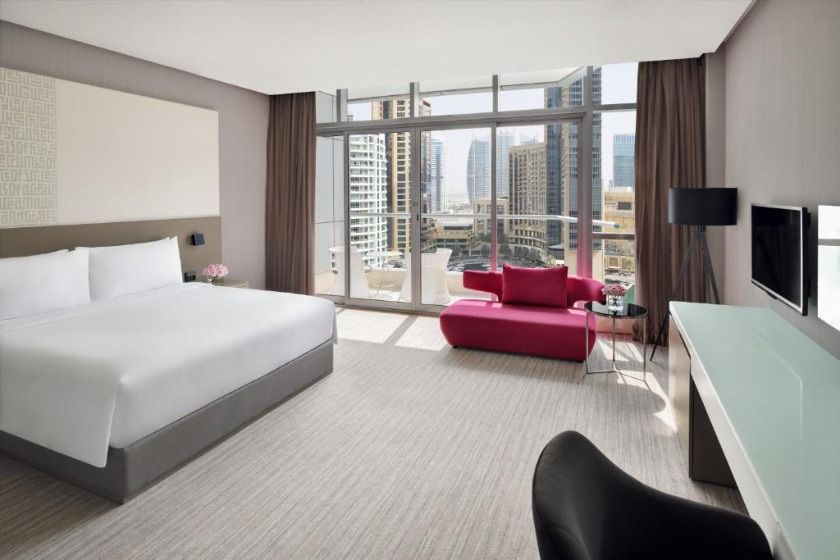 InterContinental Dubai Marina, an IHG Hotel Dubai - Premium King Room with Balcony and Marina View