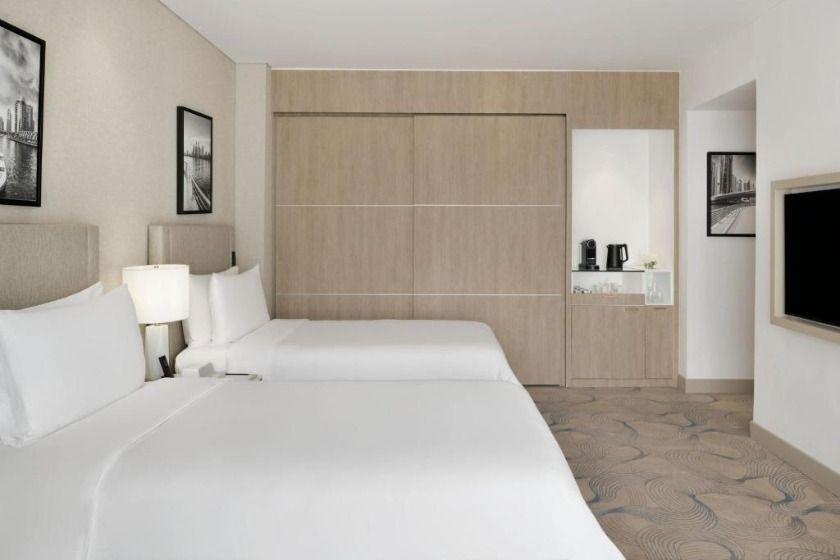 JW Marriott Hotel Marina Dubai - Deluxe Marina View Room, Twin Beds