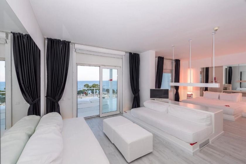 Hotel SU & Aqualand Antalya - Family Room with Sea View