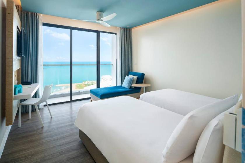 OZO North Pattaya - Deluxe Two-Deluxe Twin Room with Sea View