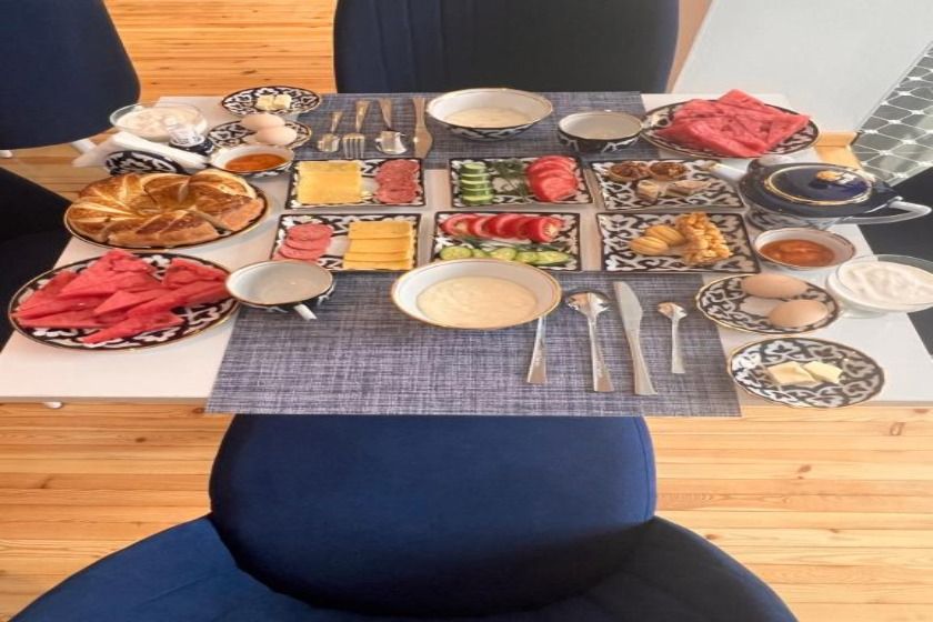 Anor tashkent - breakfast