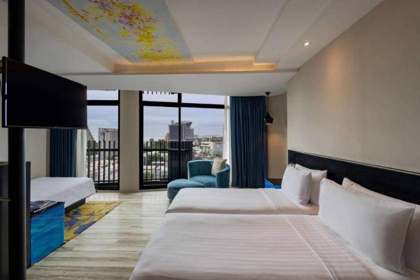 Siam@Siam Design Hotel Pattaya - Deluxe Triple 3 Singles