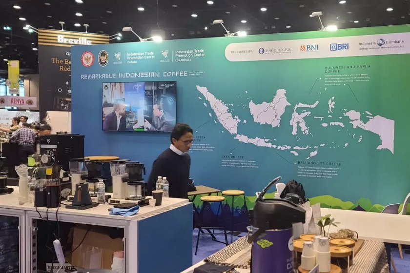 نمایشگاه قهوه بالی