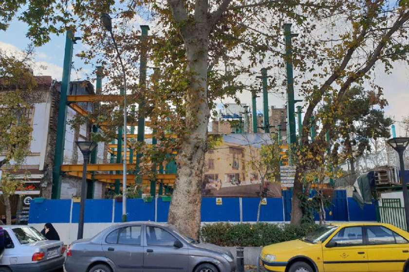 توقف ساختوساز در اطراف کاخ گلستان