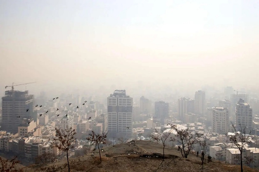 تهران آلوده‌ ترین شهر جهان شد