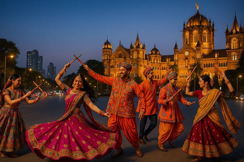 آیین ناوراترا و شب‌های گاربا