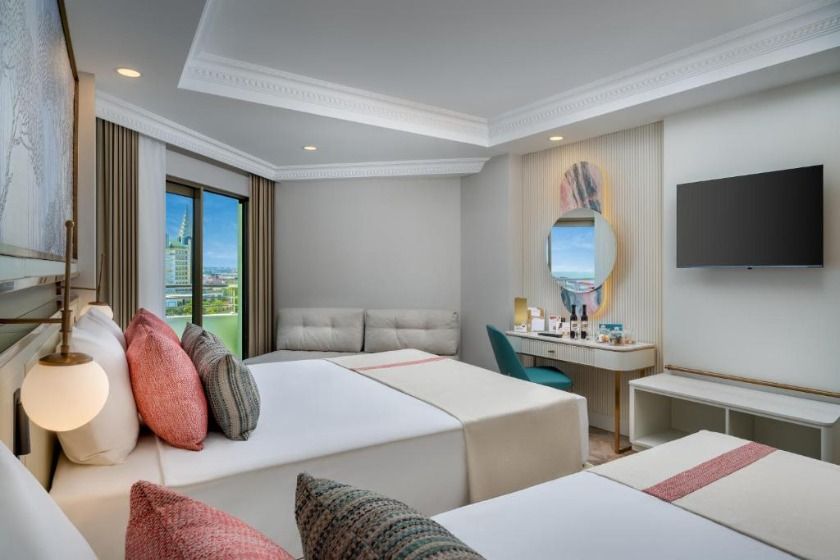 Delphin Palace Hotel Antalya - Standard Double or Twin Room with Side Sea View