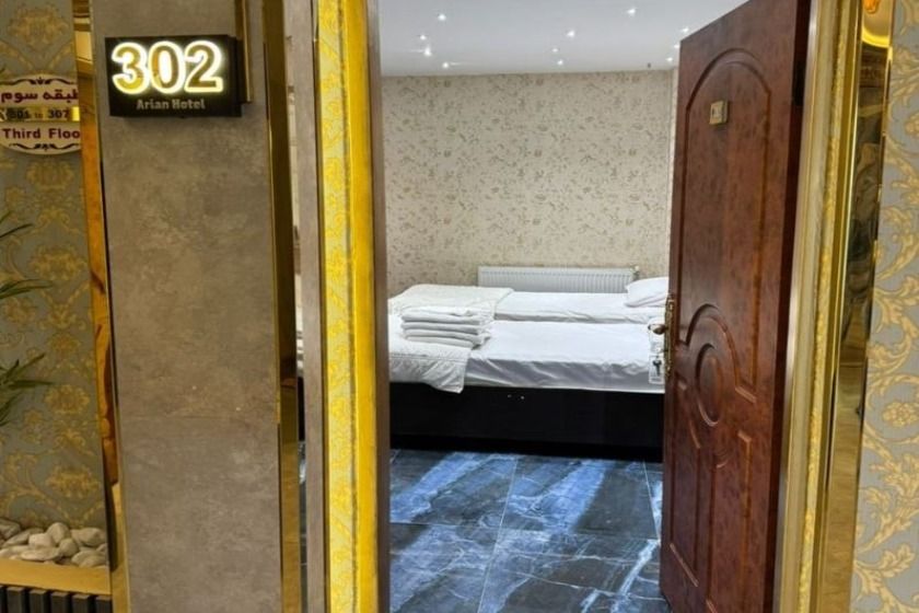 هتل آرین همدان - اتاق دو تخته