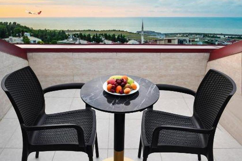 White House Hotel Trabzon - Triple Room with Terrace and Sea View