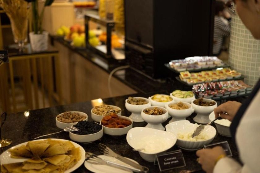 Navruz Hotel Tashkent - breakfast