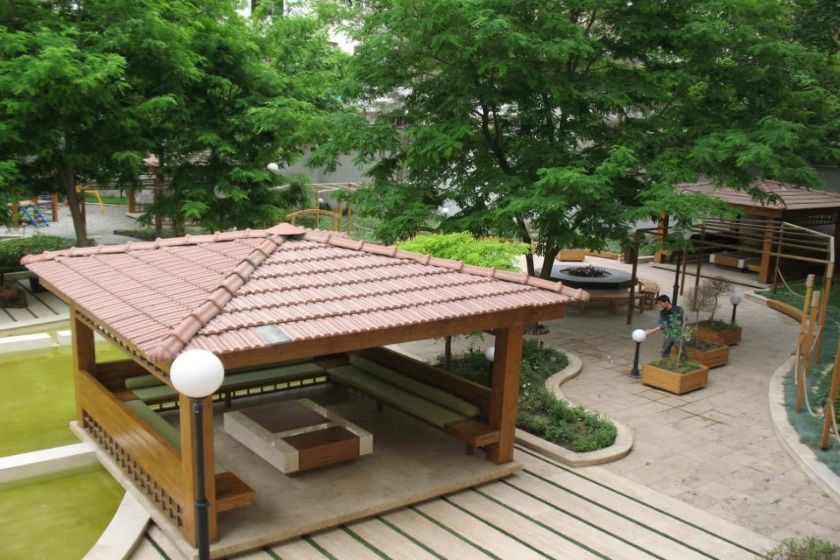 هتل تهران مشهد - محوطه