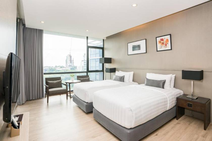 Altera Hotel and Residence - Deluxe Double or Twin Room with City View