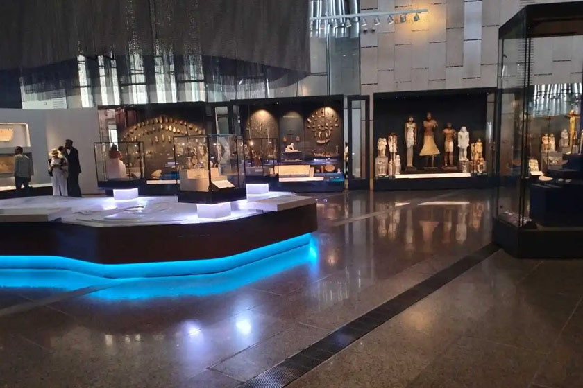 گالری‌های اصلی  موزه مصر