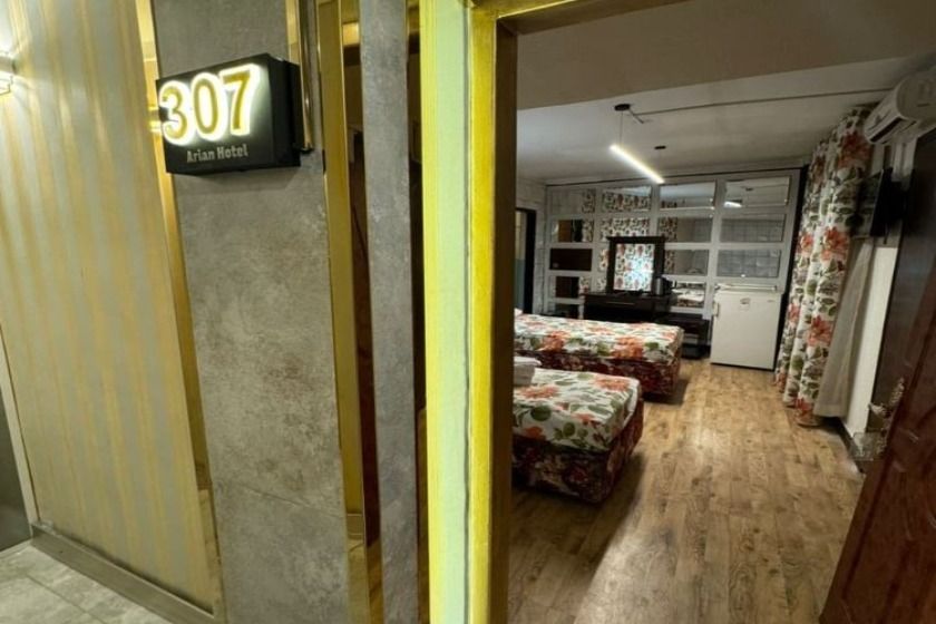 هتل آرین همدان - اتاق دو تخته