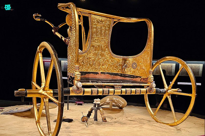 ارابه سلطنتی توت‌عنخ‌آمون (گالری توت‌عنخ‌آمون)