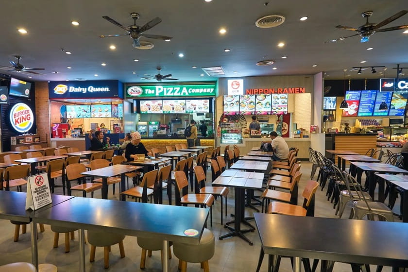 کافه و رستوران فرودگاه بانکوک