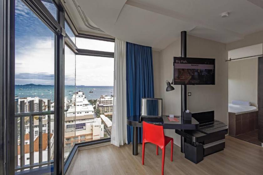 Siam@Siam Design Hotel Pattaya - Studio Ocean View 1 King