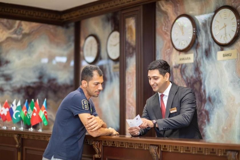 Grand Hotel Baku Central Park baku - lobby