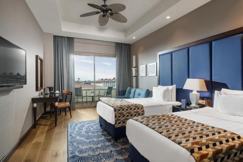 Kaya Palazzo Golf Resort  Antalya - Superior Double or Twin Room with Side Sea View