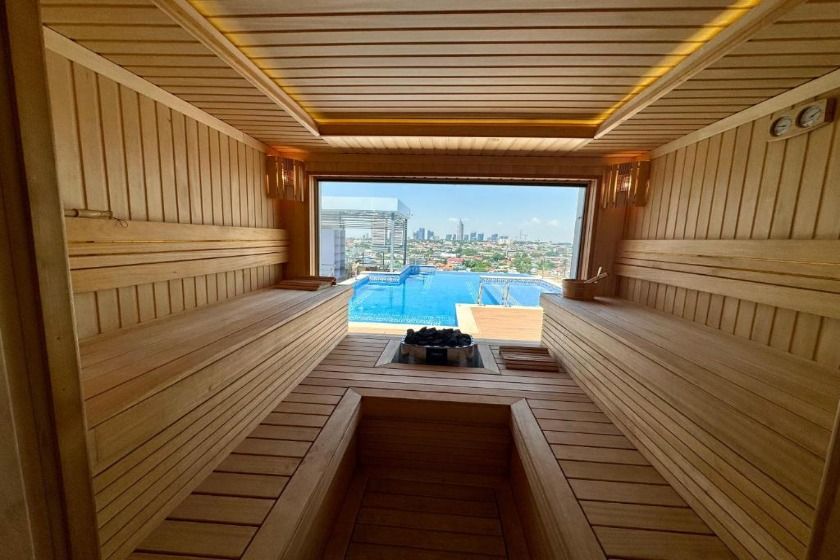 Skyline Towers Apartments tashkent - sauna