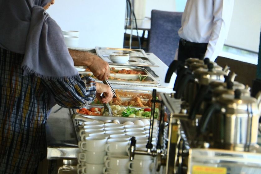 هتل ارم کیش - غذا