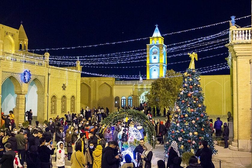 امسال خبری از تزیینات کریسمس در کلیسای وانک اصفهان نیست