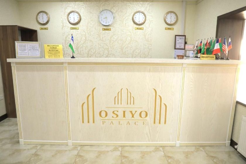 Osiyo Palace tashkent - reception