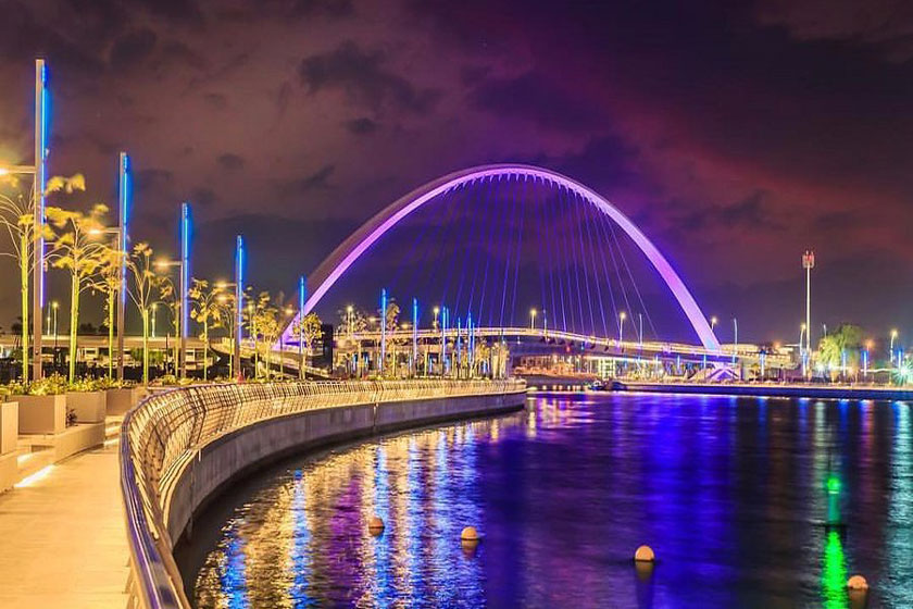 کانال آبی دبی. منبع عکس: وبسایت tripadvisor.com. عکاس: نامشخص